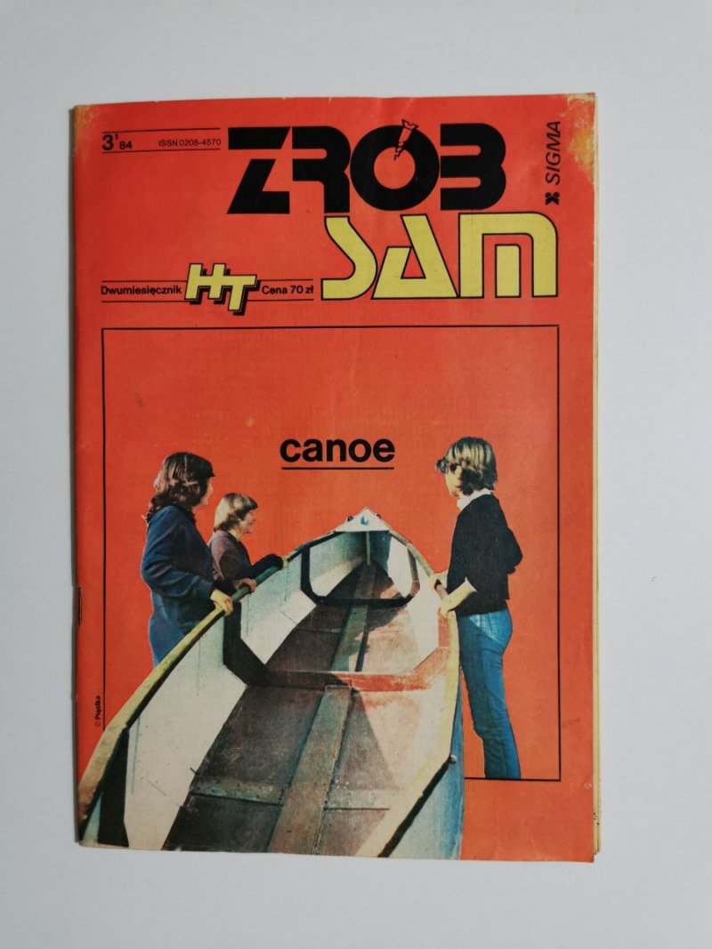 ZRÓB SAM NR 3'84 CANOE 