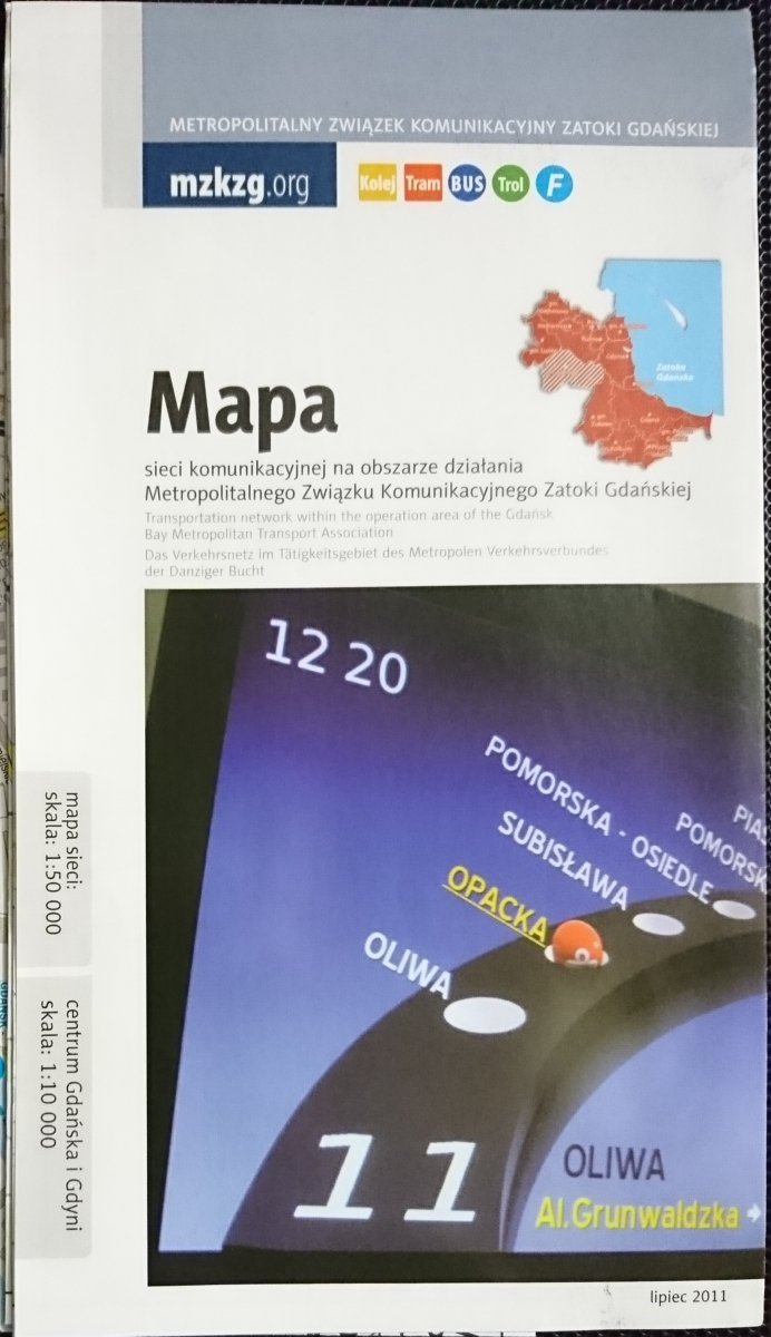 MZKZG.ORG MAPA SIECI KOMUNIKACYJNEJ LIPIEC 2011