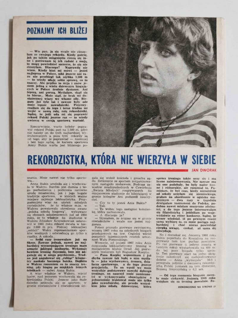 LEKKOATLETYKA NR 9 (291) 1979 ROK XXIV