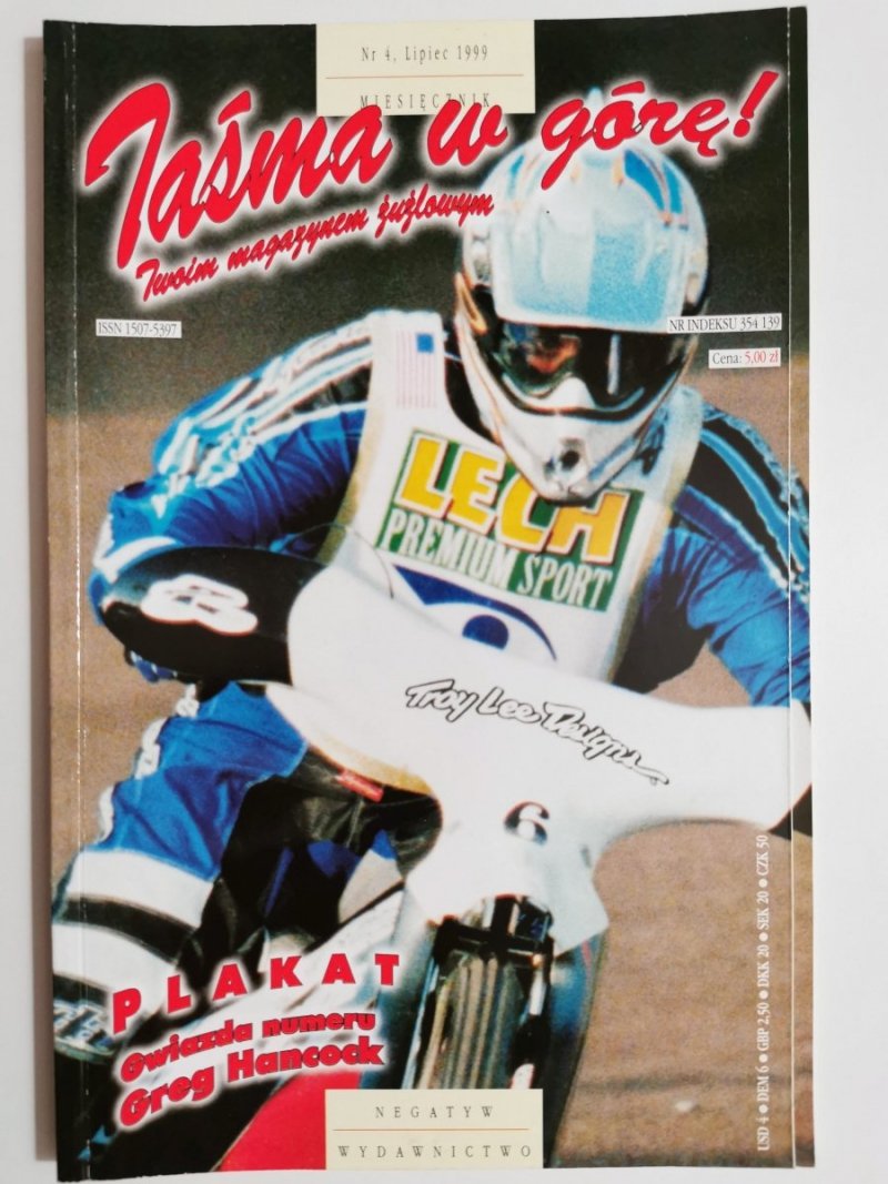 TAŚMA W GÓRĘ! NR 4 LIPIEC 1999