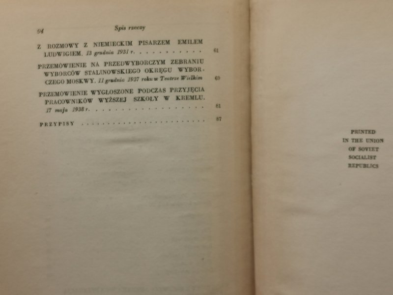 O LENINIE – 1946R - J. Stalin