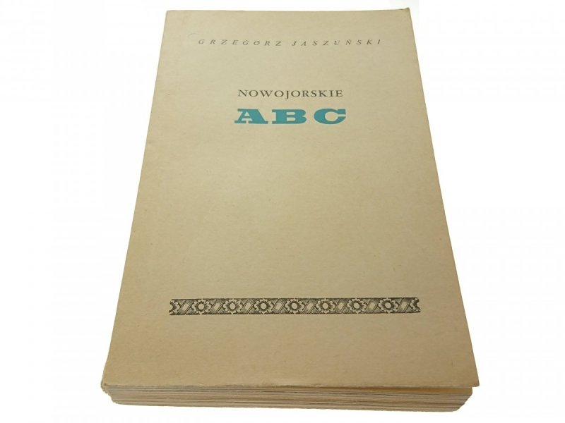 NOWOJORSKIE ABC - Grzegorz Jaszuński