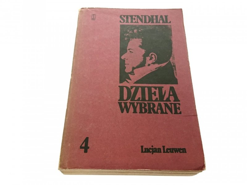 DZIEŁA WYBRANE 4 - Stendhal 1985
