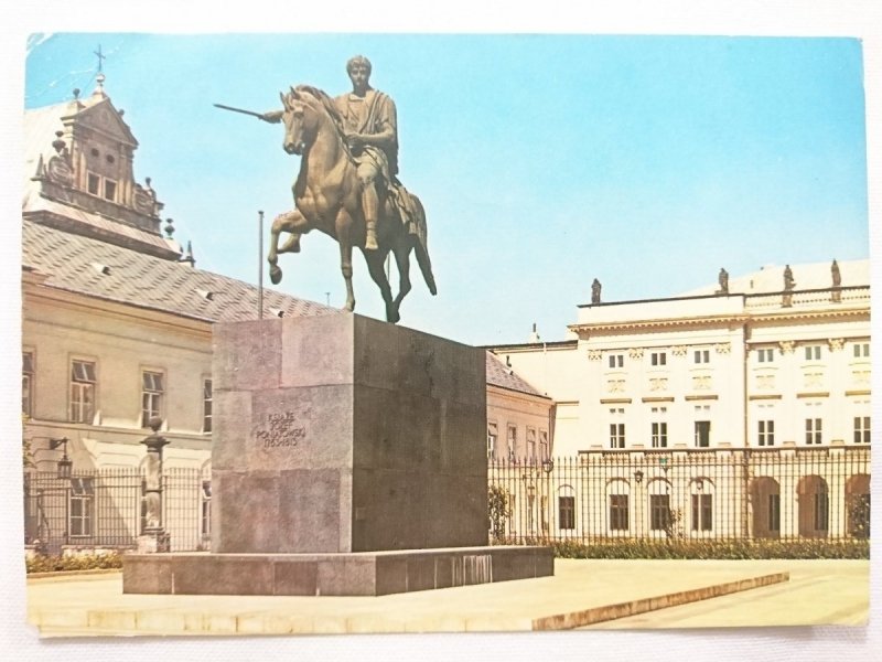 WARSZAWA. POMNIK KSICIA JÓZEFA PONIATOOWSKIEGO FOT. PASZKOWSKA