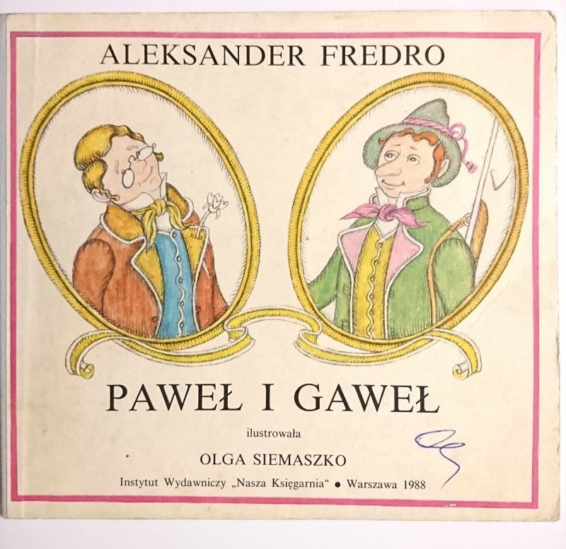PAWEŁ I GAWEŁ - Aleksander Fredro 1988