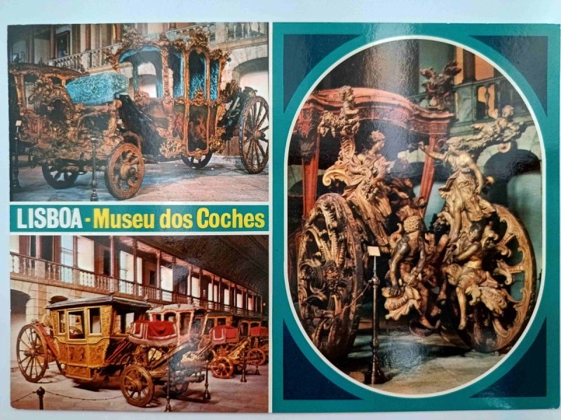 LISBOA MUSEU DOS COCHES ZIELIEŃ