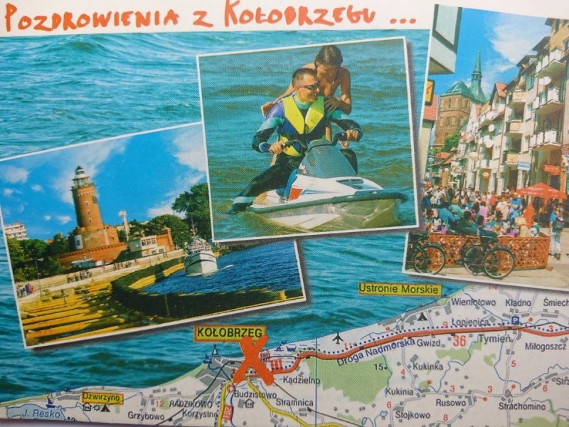 POZDROWIENIA Z KOŁOBRZEGU. FOT. P. DUDEK