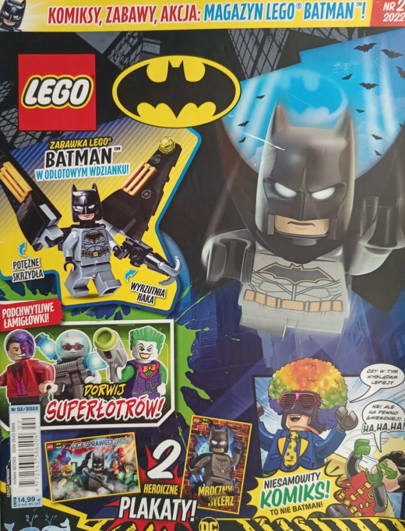 MAGAZYN LEGO BATMAN. KOMIKSY, ZABAWY, AKCJA