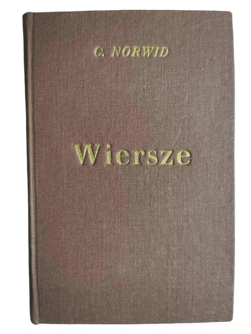 PISMA WYBRANE 1.WIERSZE - Cyprian Norwid