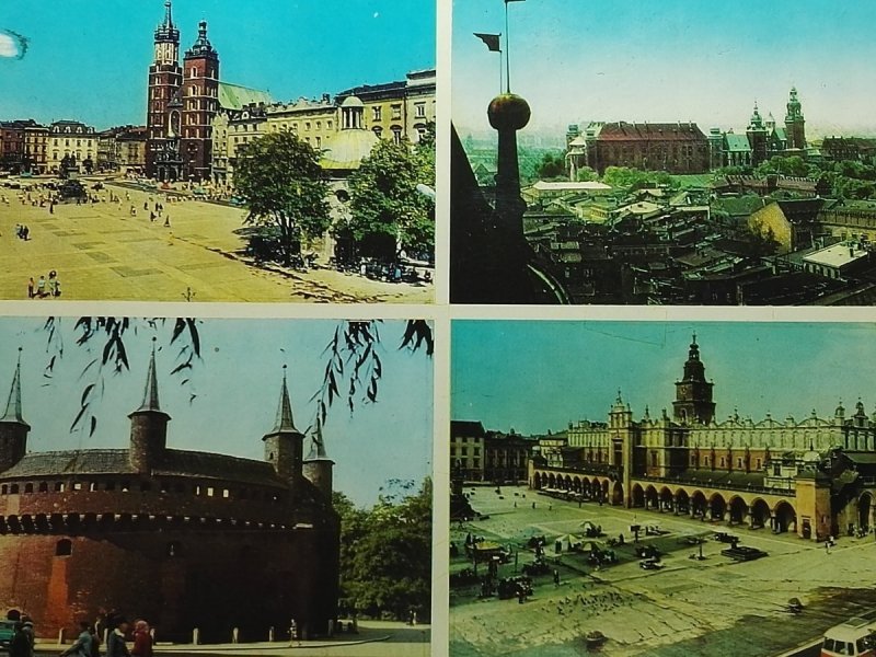 KRAKÓW. RYNEK GŁÓWNY Z KOŚCIOŁEM FOT. T. BILIŃSKI