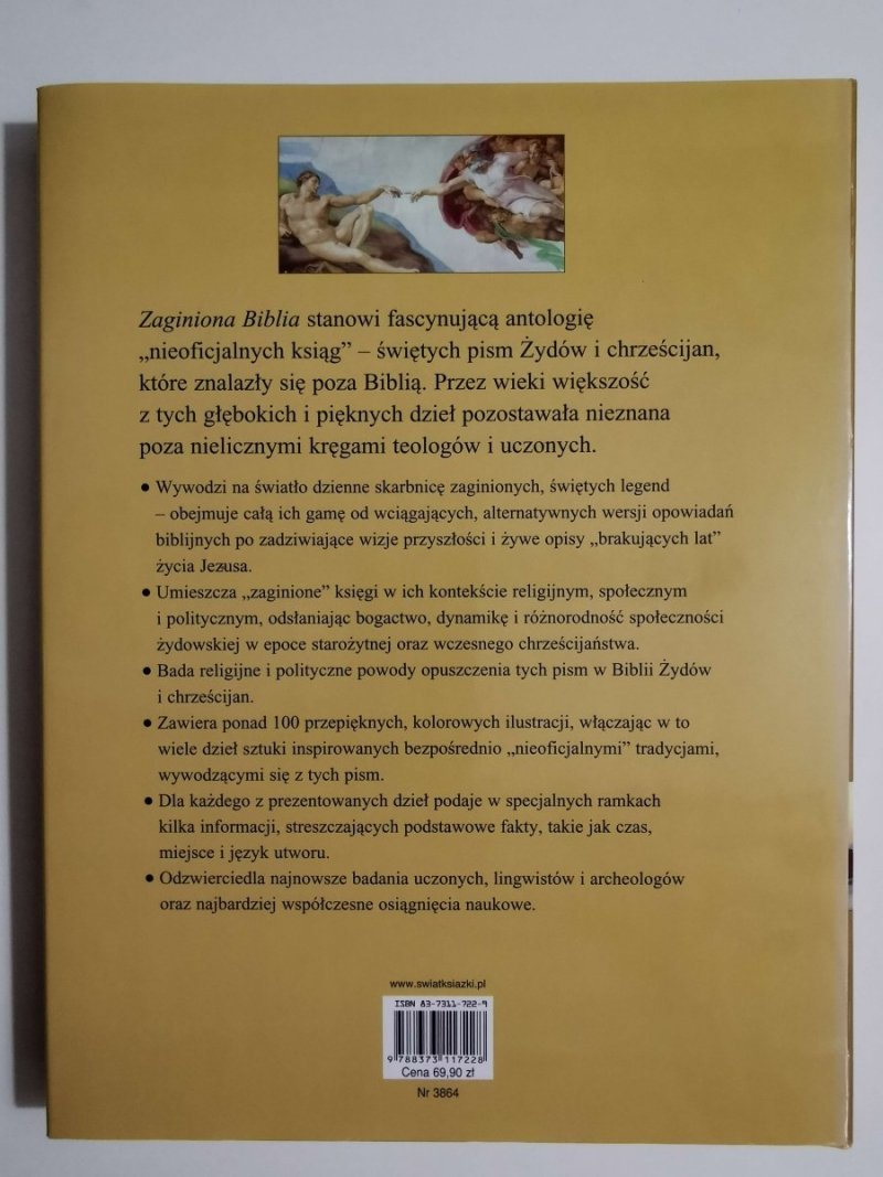 ZAGINIONA BIBLIA. KSIĘGI, KTÓRE NIE WESZŁY DO KANONU - J.R. Porter 2003