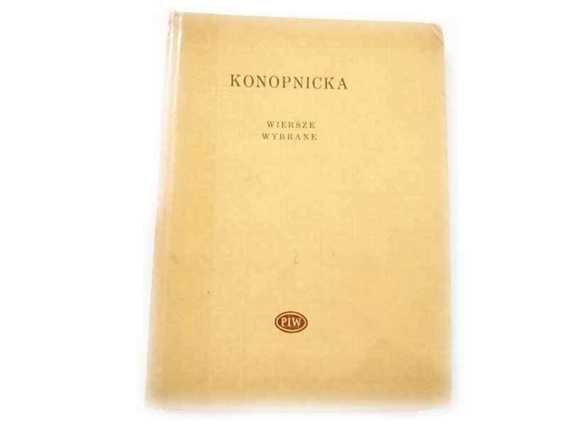 MARIA KONOPNICKA. WIERSZE WYBRANE - Kamieńska 1974