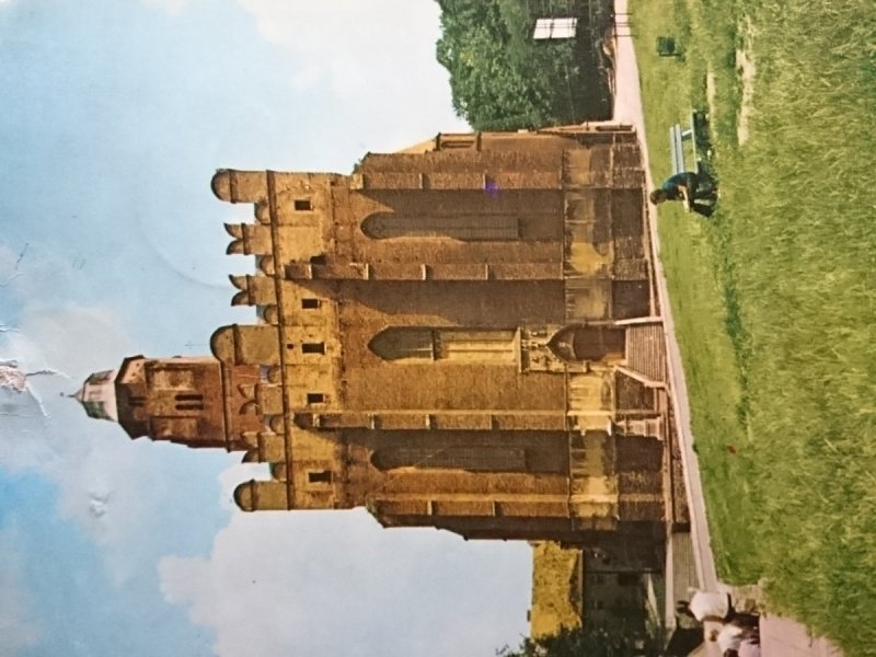 PACZKÓW. KOŚCIÓŁ OBRONNY Z XIV-XVI FOT. KRASSOWSKI
