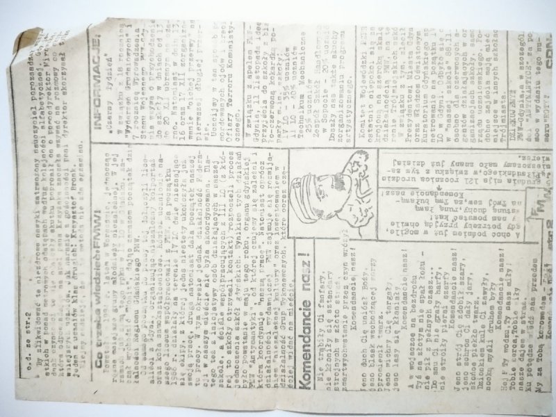 ROTA PISMO FEDERACJI MŁODZIEŻY WALCZĄCEJ. GDYNIA 1988