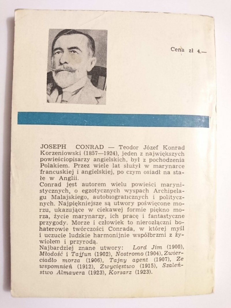 FREJA Z SIEDMIU WYSP - Joseph Conrad 1968