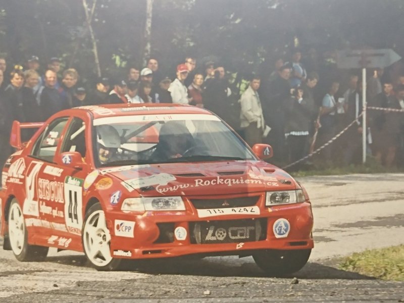 RAJD WRC 2005 ZDJĘCIE NUMER #064 MITSUBISHI LANCER