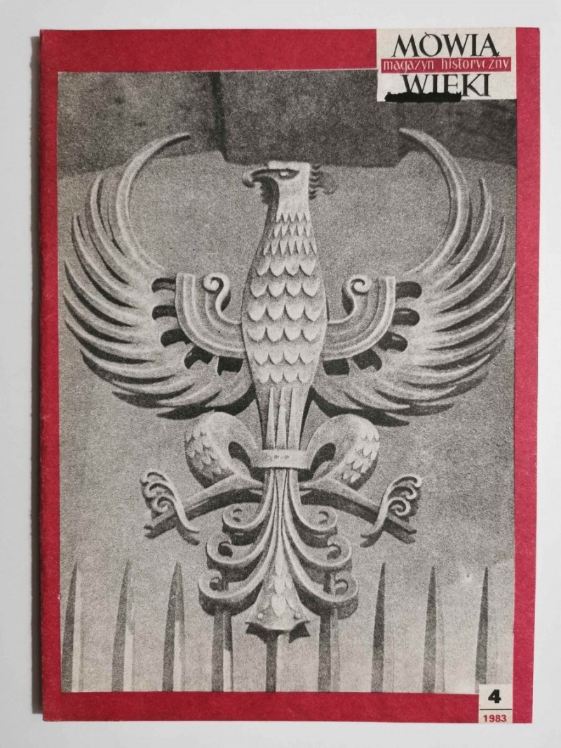 MÓWIĄ WIEKI NR 4 1983