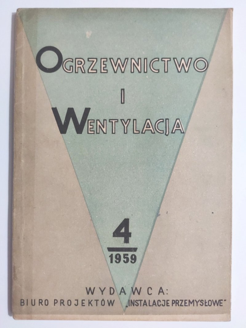 OGRZEWNICTWO I WENTYLACJA NR 4/1959