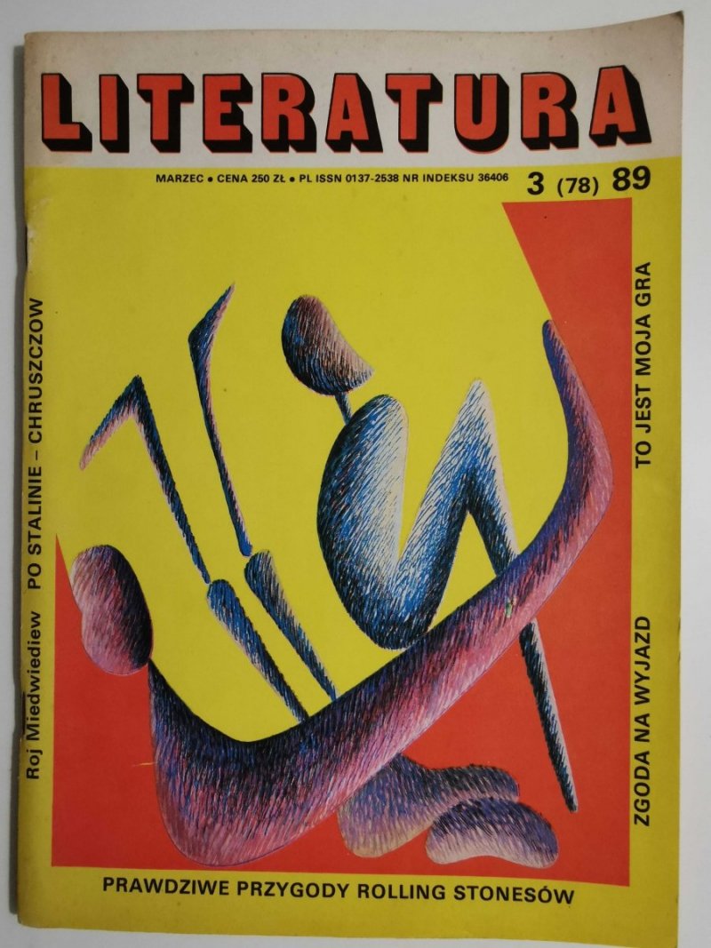 LITERATURA MARZEC NR 3 (78) 1989