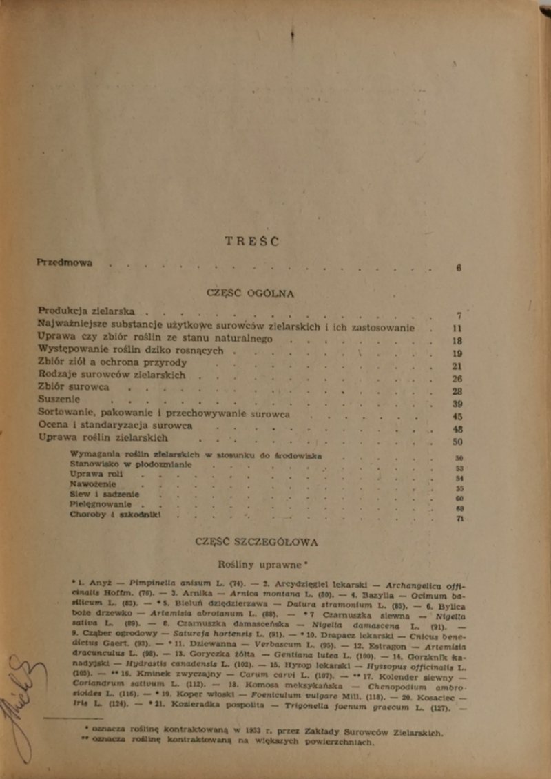 UPRAWA I ZBIÓR ZIÓŁ - H.Cybulska