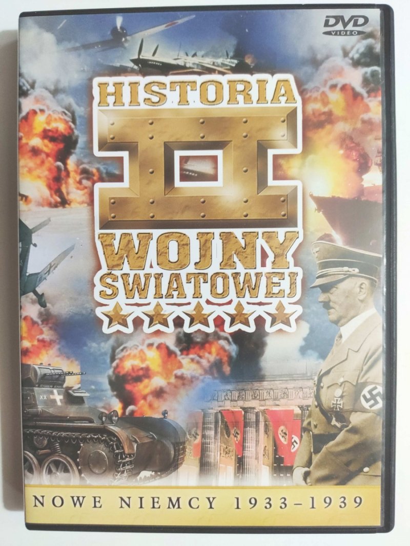 DVD. HISTORIA II WOJNY ŚWIATOWEJ NOWE NIEMCY 1933 – 1939