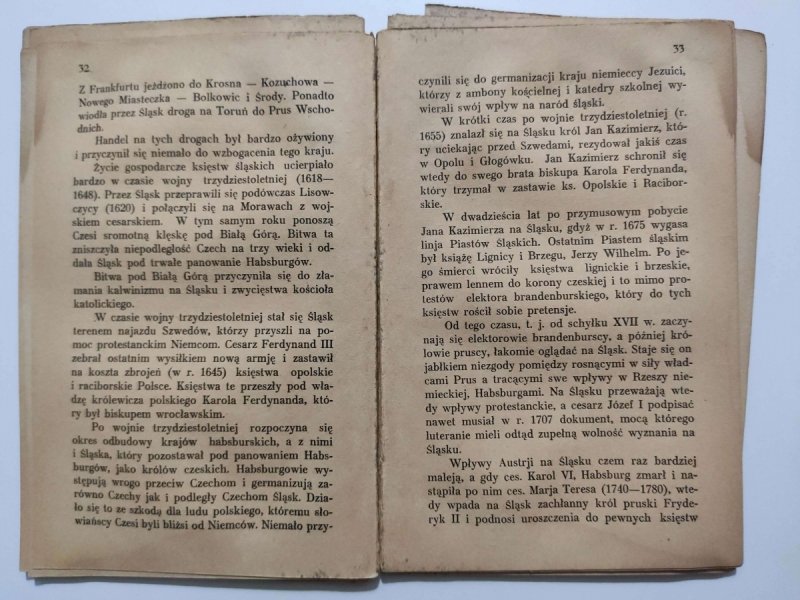 ŚLĄSK. Krajobraz. Lud – 1936R - Józef Szarłowski