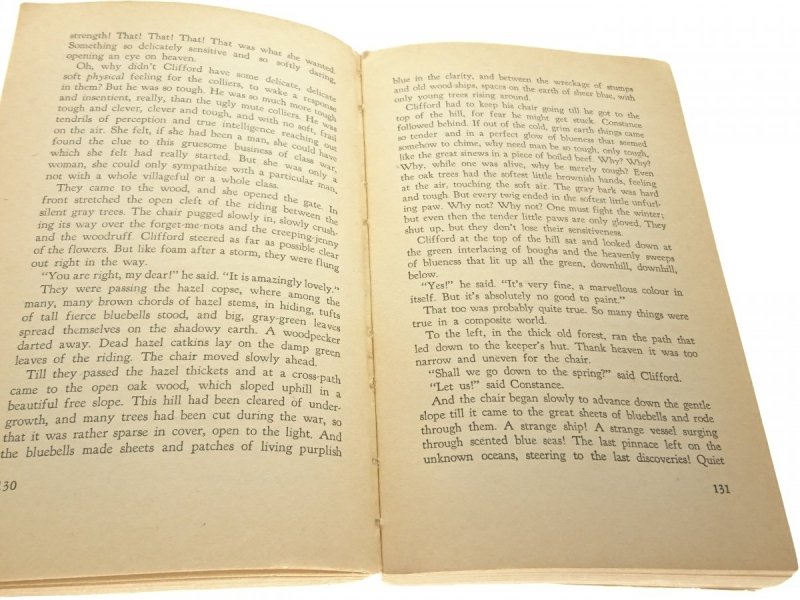 THE FIRST LADY CHATTERLEY - D. H. Lawrence 1947