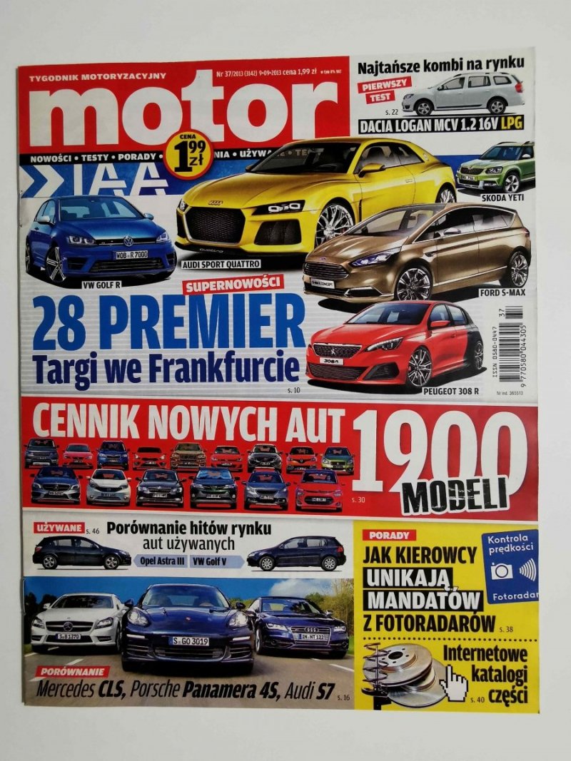 MOTOR NR 37/2013 (3142)
