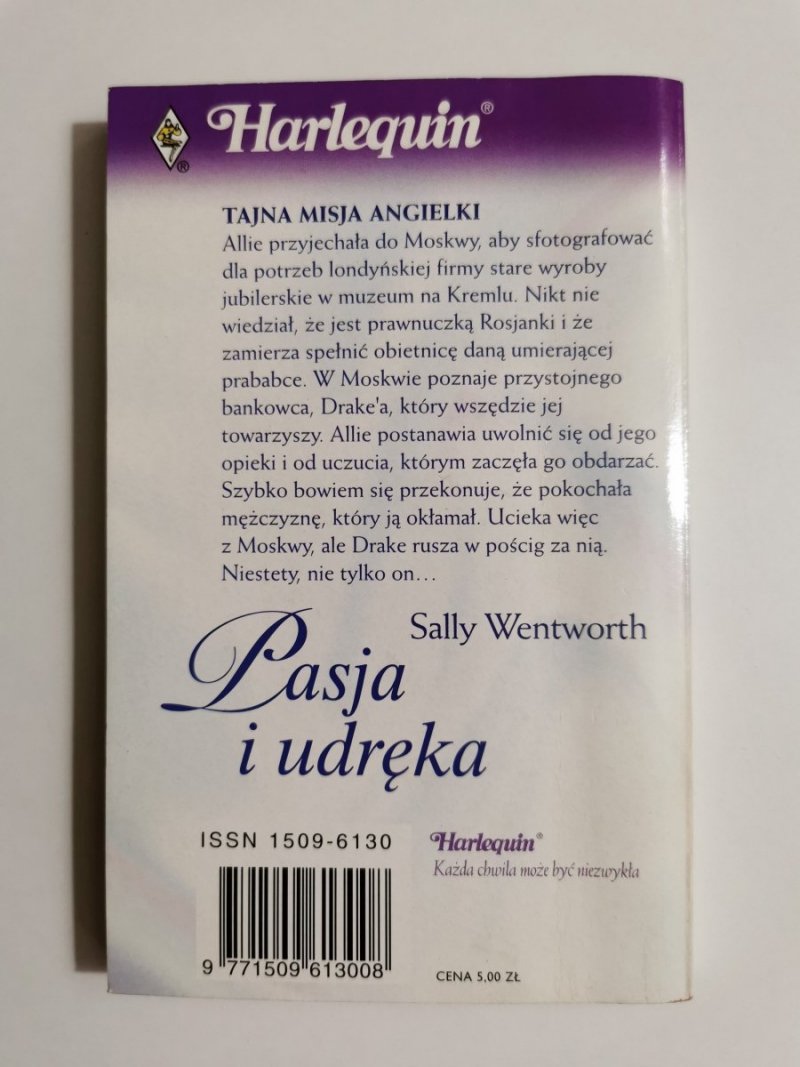PASJA I UDRĘKA - Sally Wentworth 2000