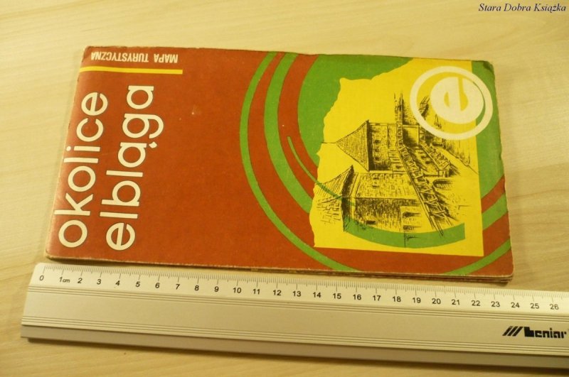 OKOLICE ELBLĄGA. MAPA TURYSTYCZNA (1977)