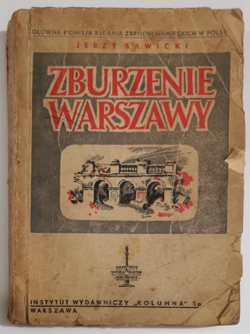 ZBURZENIE WARSZAWY - Jerzy Sawicki