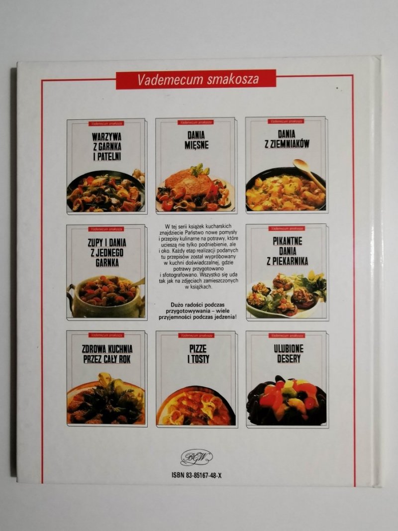 VADEMECUM SMAKOSZA. PIZZE I TOSTY 1991