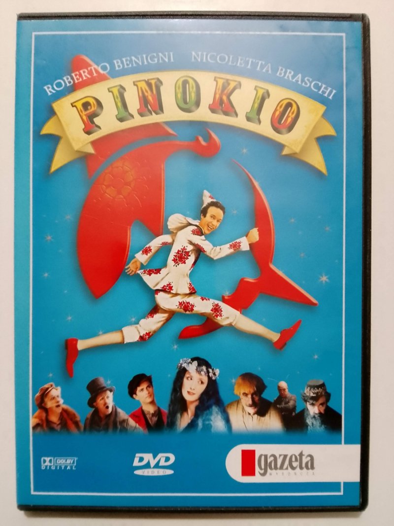 DVD. PINOKIO. ROBERTO BENIGNI