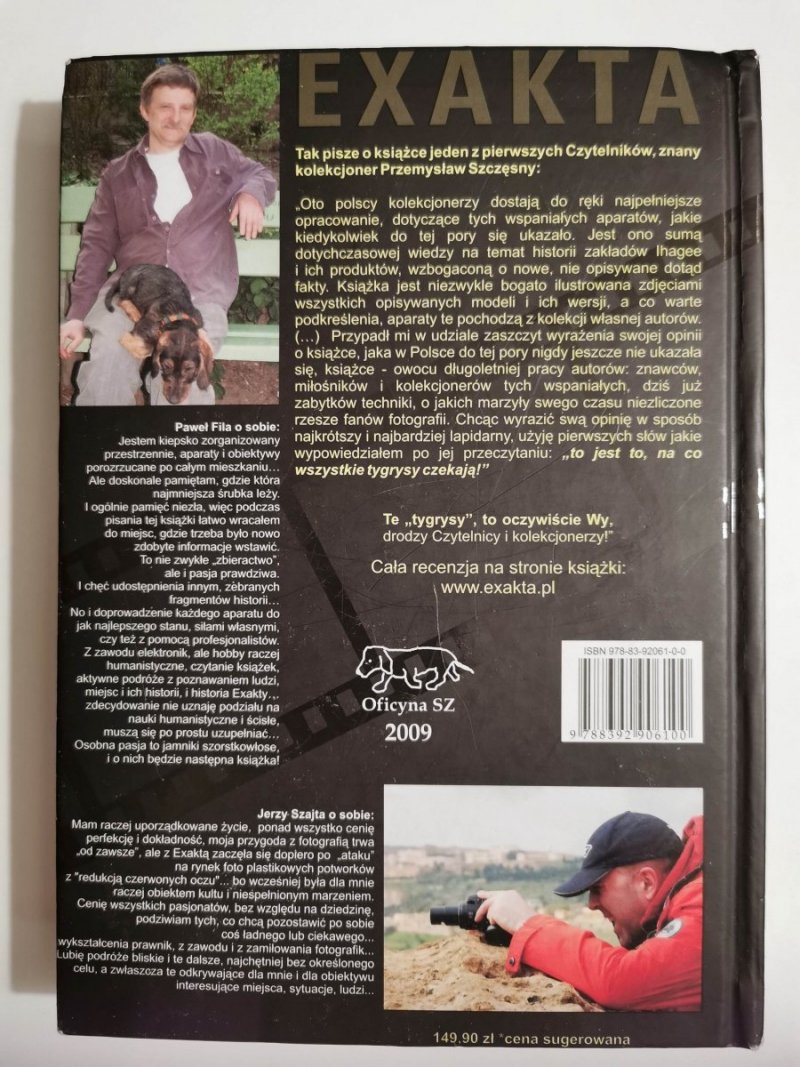 EXAKTA KRÓTKA HISTORIA DOSKONAŁOŚCI - Paweł Fila, Jerzy Szajta 2009