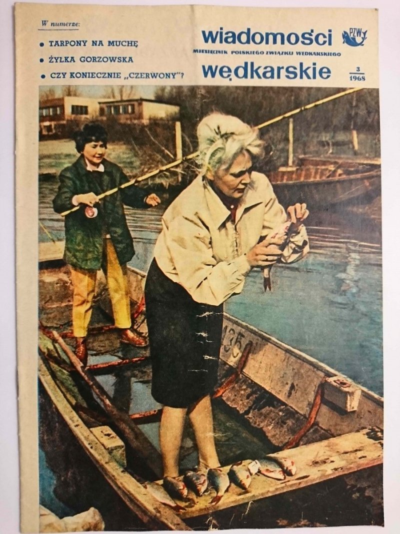 WIADOMOŚCI WĘDKARSKIE NR 3 1968