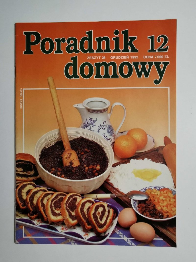 PORADNIK DOMOWY 12 ZESZYT 28 GRUDZIEŃ 1992
