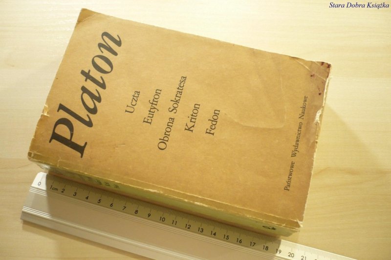 PLATON. UCZTA EUTYFRON OBRONA SOKRATESA..1988