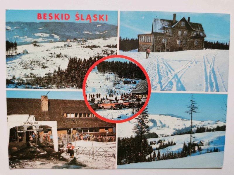 BESKID NISKI. KRAJOBRAZ ZIMOWY PIĘĆ UJĘĆ FOT. PODZIEWSKI I INNI