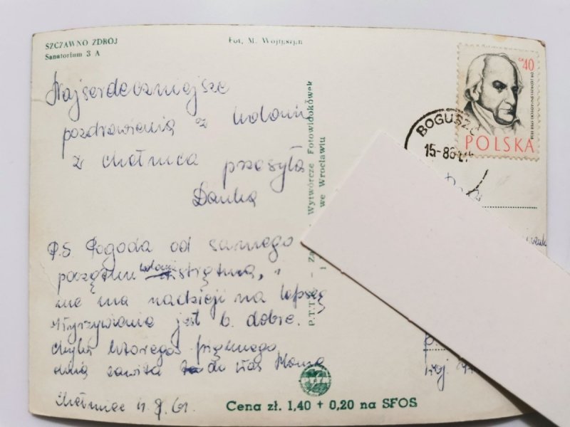 SZCZAWNO ZDRÓJ. SANATORIUM FOT. WOJTYSZYN