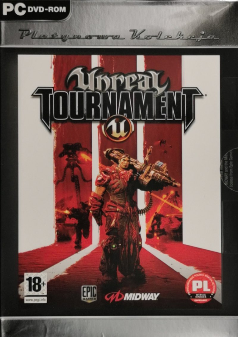 DVD. PLATYNOWA KOLEKCJA UNREAL TOURNAMENT
