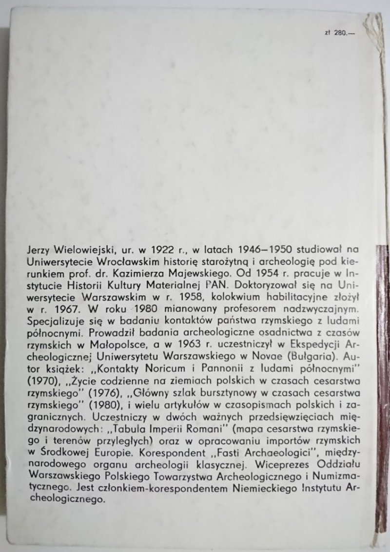 NA DROGACH I SZLAKACH RZYMIAN - Jerzy Wielowiejski