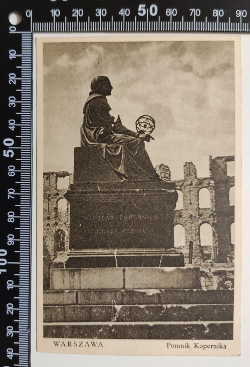 WARSZAWA. POMNIK KOPERNIKA