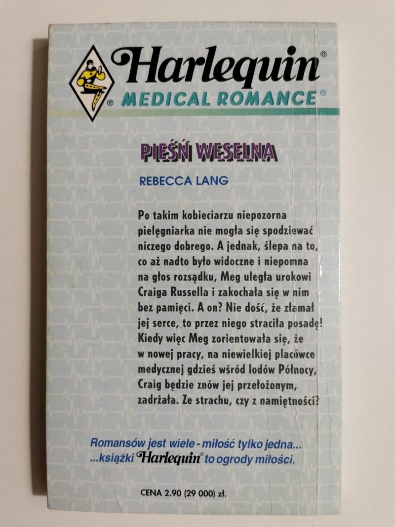 PIEŚŃ WESELNA - Rebecca Lang 1995