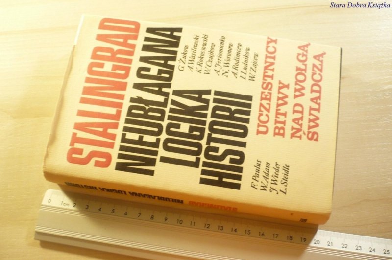 STALINGRAD NIEUBŁAGANA LOGIKA HISTORII Żukow 1980