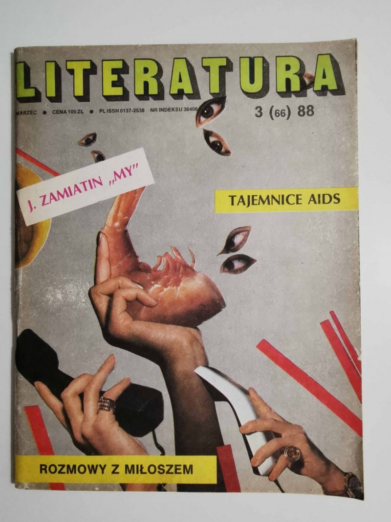 LITERATURA MARZEC NR 3 (66) 1988