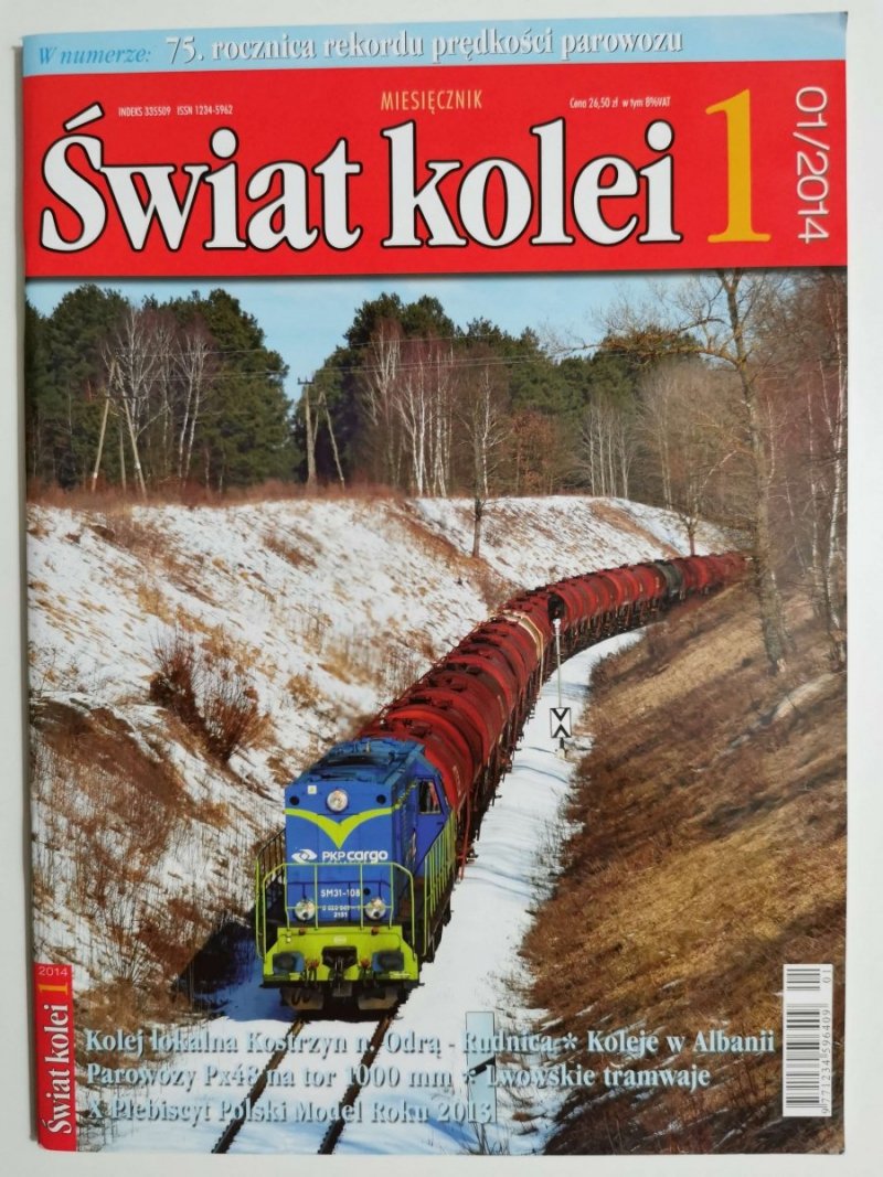 Miesięcznik. Świat kolei 01/2014