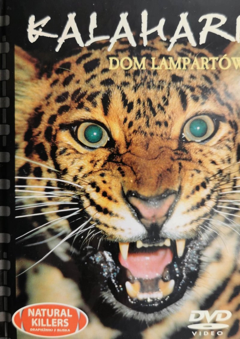 DVD. NATURAL KILLERS TOM 10. KALAHARI DOM LAMPARTÓW