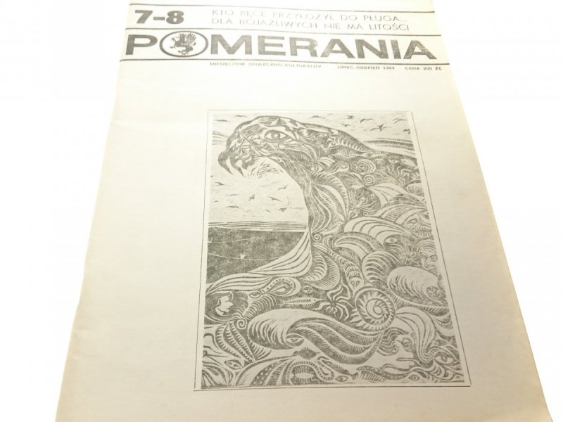 POMERANIA NR 7-8 (195-196) LIPIEC-SIERPIEŃ 1989