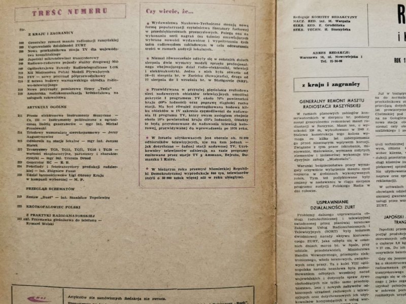 Radioamator i krótkofalowiec 9/1965
