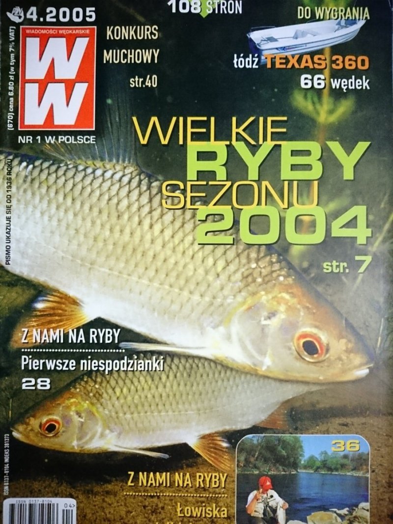 WIADOMOŚCI WĘDKARSKIE 4-2005